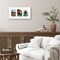 Americanflat 10x20 Collage Picture Frame - Displays (3) 5x7 Photos with Mat or (1) 10x20 Photo without Mat - Wall Gallery Decor - Plexiglass Cover - Hanging Hardware - Black